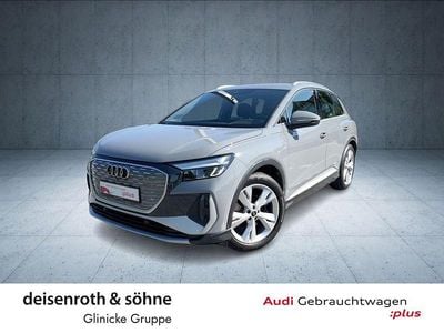 Gebraucht Audi Q4 e-tron S-Line 125 kW (170 PS) 2022 Kieselgrau SUV