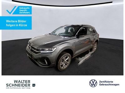 Gebraucht VW T-Roc R-line 150 PS (110 kW) 2023 Indiumgrau metallic SUV