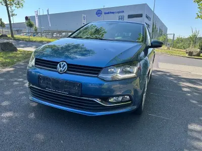 Gebraucht VW Polo Highline 90 PS (66 kW) 2016 Blau Limousine