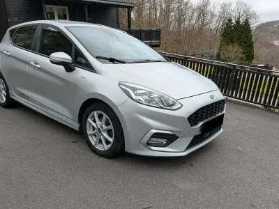 Gebraucht Ford Fiesta ST-Line 101 PS (74 kW) 2018 Silber Kleinwagen