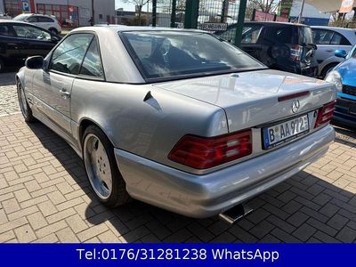 Second-hand Mercedes SL320 AMG 224 CP (164 kW) 1998 Argintiu Cabrio