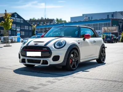 Gebraucht Mini John Cooper Works Cabriolet 231 PS (169 kW) 2018 Weiß Cabrio