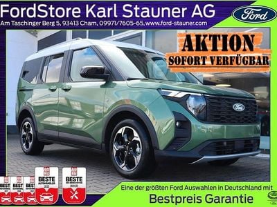 Neu Ford Tourneo Courier Active 125 PS (91 kW) 2026 Bursting green metallic Van / Kleinbus