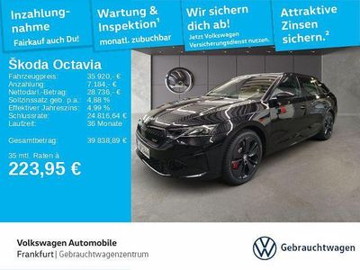 Gebraucht Skoda Octavia RS 265 PS (194 kW) 2024 Blackmagic perleffekt Kombi