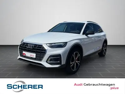 Gebraucht Audi Q5 Basis 299 PS (219 kW) 2022 Gletscherweiß metallic (metallic) SUV