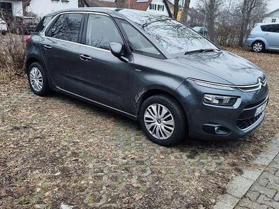 Blau Gebraucht 2014 Citroën C4 Picasso Exclusive Van / Kleinbus | 4.300 € (Guter Preis)