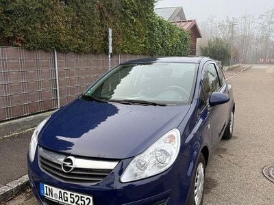 Gebraucht Opel Corsa Edition 60 PS (44 kW) 2009 Blau Kleinwagen