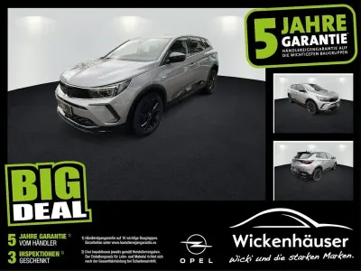 Gebraucht Opel Grandland X GS Line 136 PS (100 kW) 2024 Lack grau artense/metallic kla SUV