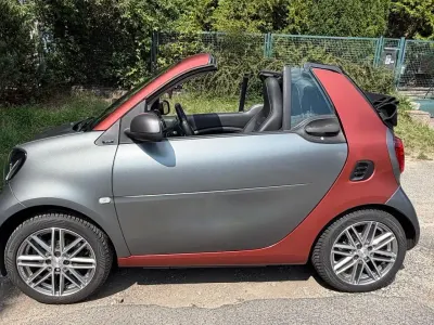 Gebraucht Smart ForTwo Cabrio Brabus 90 PS (66 kW) 2019 Grau Cabrio