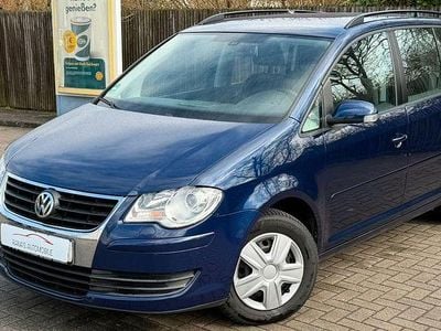 Gebraucht VW Touran United 105 PS (77 kW) 2008 Blau Van / Kleinbus