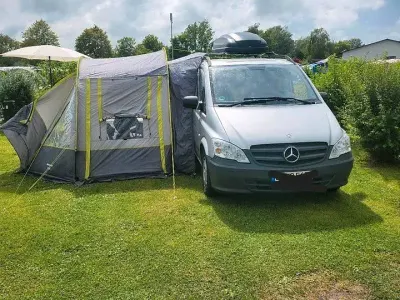 Używany Mercedes Vito 98 KM (72 kW) 2014 Srebrny Van