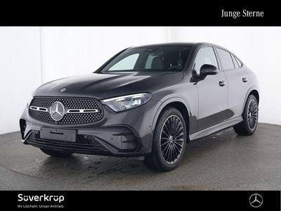 Grau Gebraucht 2024 Mercedes GLC300 AMG Coupé | 65.300 € (Etwas zu teuer)