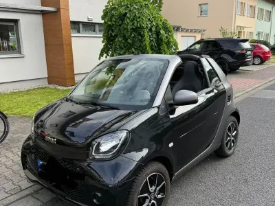 Gebraucht Smart ForTwo Coupé Passion 60 kW (82 PS) 2020 Schwarz Cabrio