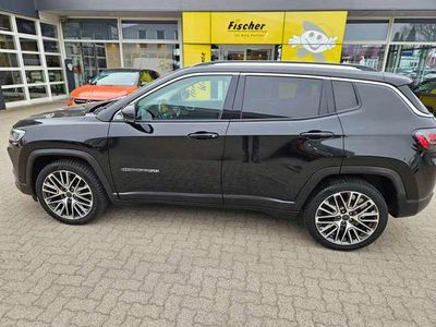 Gebraucht Jeep Compass 80th Anniversary 150 PS (110 kW) 2022 Black clear coat SUV