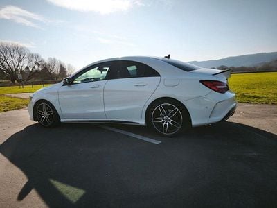 Gebraucht Mercedes CLA200 AMG line 156 PS (114 kW) 2017 Weiß Coupé