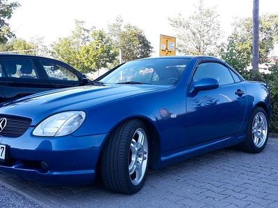 Gebraucht Mercedes SLK230 AMG 193 PS (141 kW) 1999 Blau Cabrio