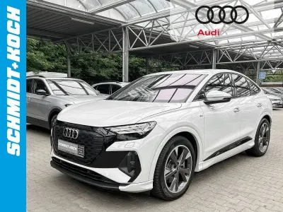 Gebraucht Audi Q4 Sportback e-tron Basis 219 kW (299 PS) 2022 Gletscherweiss (weiß) SUV