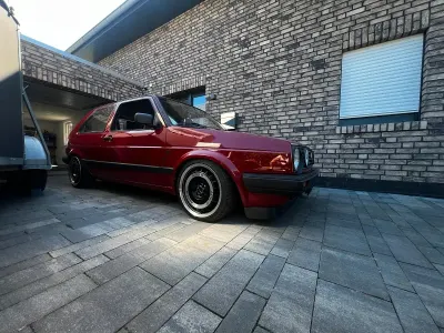 Gebraucht VW Golf II 55 PS (40 kW) 1991 Rot Kleinwagen