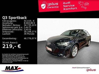 Usata Audi Q3 Sportback S-Line 150 CV (110 kW) 2025 Nero SUV