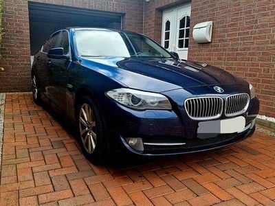Begagnad BMW 525 Sport Line 204 HK (150 kW) 2010 Blå Sedan