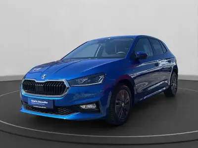 Gebraucht Skoda Fabia Drive 116 PS (85 kW) 2024 Race blau metallic Kleinwagen