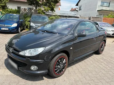 Gebraucht Peugeot 206 CC Platinum 109 PS (80 kW) 2006 Schwarz Cabrio