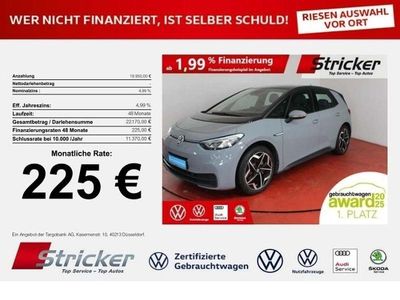 Mondsteingrau Gebraucht 2021 VW ID.3 Pure Kleinwagen | 17.994 € (Fairer Preis)