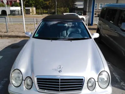 Gebraucht Mercedes CLK320 218 PS (160 kW) 2000 Silber Cabrio