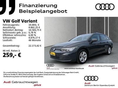 Gebraucht VW Golf VIII Life 116 PS (85 kW) 2022 Grau Kombi