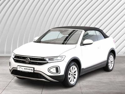 Gebraucht VW T-Roc Cabriolet Style 150 PS (110 kW) 2022 Pure white Cabrio