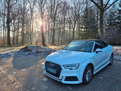 Gebraucht Audi A3 Cabriolet S-Line 150 PS (110 kW) 2018 Weiß Cabrio