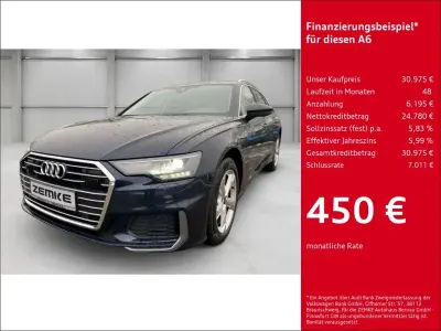 Gebraucht Audi A6 Sport 204 PS (150 kW) 2021 Blau Kombi