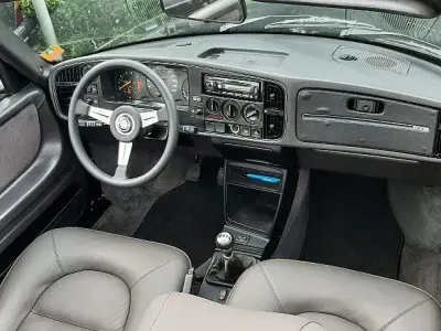 Gebraucht Saab 900 Cabriolet 160 PS (117 kW) 1990 Schwarz Cabrio