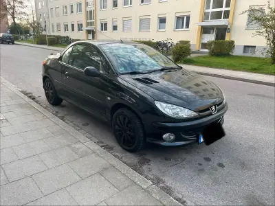 Occasion Peugeot 206 CC 109 PK (80 kW) 2003 Zwart Cabriolet