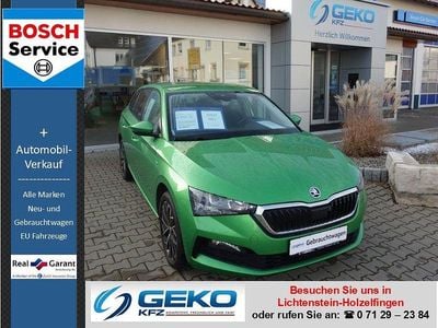 Gebraucht Skoda Scala Drive 116 PS (85 kW) 2021 Grün Kleinwagen