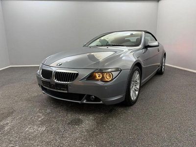 Usata BMW 645 Cabriolet Performance 333 CV (244 kW) 2004 Grigio Cabrio