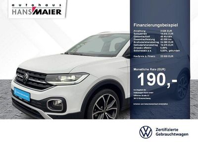 Weiß Gebraucht 2023 VW T-Cross Style SUV | 23.500 € (Fairer Preis)