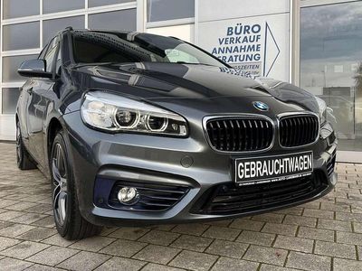 Gebraucht BMW 218 Sport Line 136 PS (100 kW) 2017 Mineralgrau Van / Kleinbus