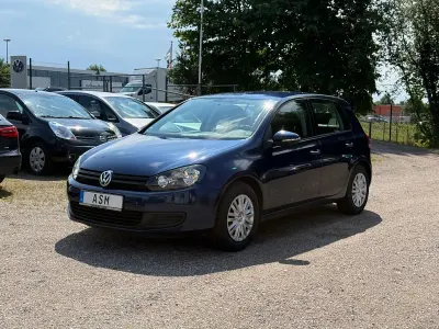 Gebraucht VW Golf VI 80 PS (58 kW) 2009 Blau Kleinwagen