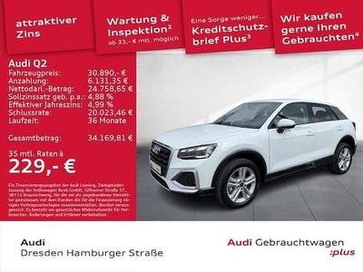 Gebraucht Audi Q2 Advanced Plus 150 PS (110 kW) 2025 Arkonaweiß SUV