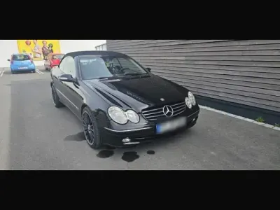 Gebraucht Mercedes CLK200 163 PS (119 kW) 2005 Schwarz Cabrio