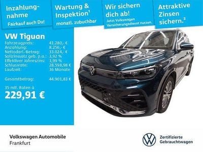 Gebraucht VW Tiguan R-line 193 PS (141 kW) 2025 Nightshade blue metallic SUV