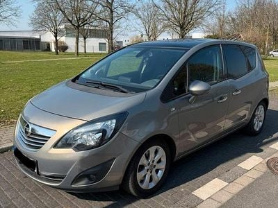 Gebraucht Opel Meriva 101 PS (74 kW) 2010 Braun Van / Kleinbus