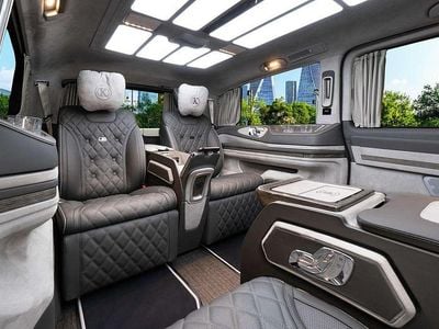 Neu Mercedes V300 Business 237 PS (174 kW) 2025 Schwarz Van / Kleinbus