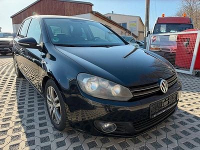 Gebraucht VW Golf VI Comfortline 122 PS (89 kW) 2009 Schwarz Kleinwagen
