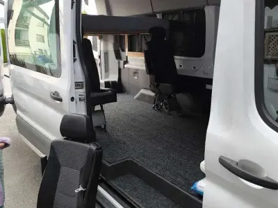 Gebraucht Ford Transit Trend 125 PS (91 kW) 2015 Weiß Van / Kleinbus