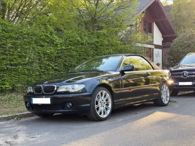 Gebraucht BMW 325 Cabriolet Comfort Edition 192 PS (141 kW) 2005 Schwarz Cabrio