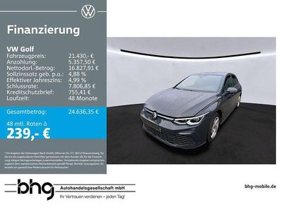 Grau Gebraucht 2021 VW Golf GTE Limousine | 21.430 € (Guter Preis)