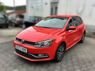Gebraucht VW Polo Allstar 90 PS (66 kW) 2016 Rot Kleinwagen