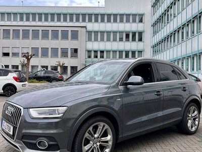 gebraucht Audi Q3 2.0 TDI quattro off-road S-Line AHK Pano Cam